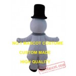 New Cute Snowman Mascot Costume