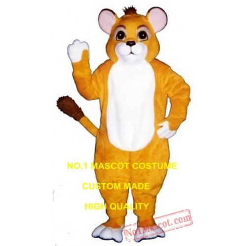 Lion Cub Mascot Costume