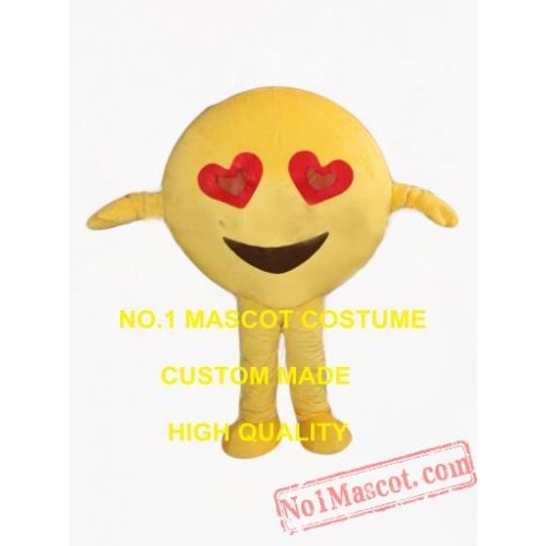 Happy Face Mascot Costume