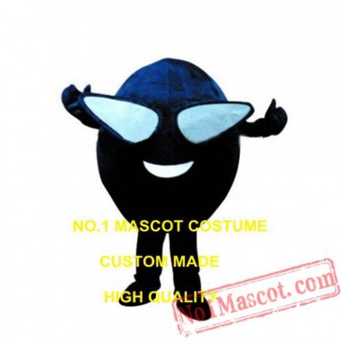 Blue Monster Guy Mascot Costume
