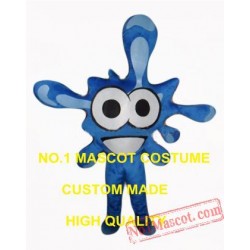 Blue Water Drop Mascot Costume