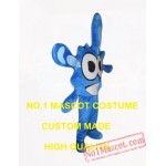 Blue Water Drop Mascot Costume