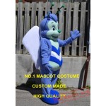 Cutie Blue Butterfly Mascot Costume