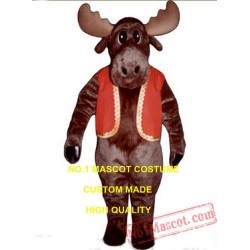 New Moose Mascot Costume