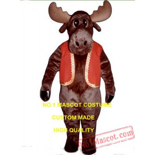 New Moose Mascot Costume