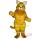 Golden Cat Mascot Costume