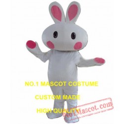 White Rabbit Mascot Costume