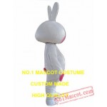 White Rabbit Mascot Costume