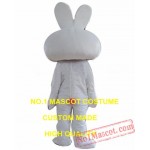 White Rabbit Mascot Costume