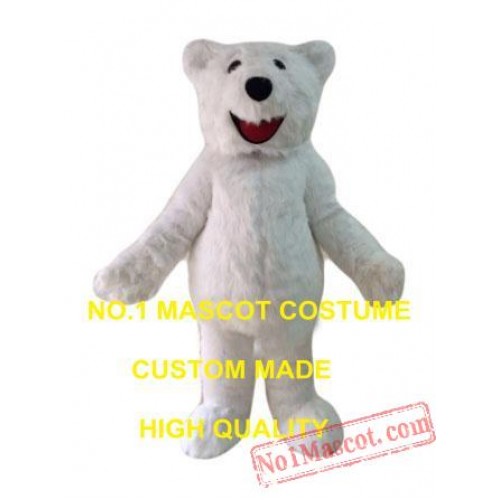 Polar Bear Mascot Costume