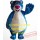 Hot Cartoon Character Blue Bear Mascot Costume