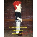 Red Hair Man Mascot Costume