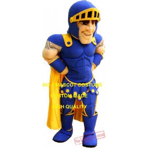 Anime Cosply Costumes Blue Knight Mascot Costume