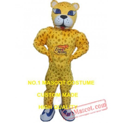 Basketball Cheetah Mascot Costume
