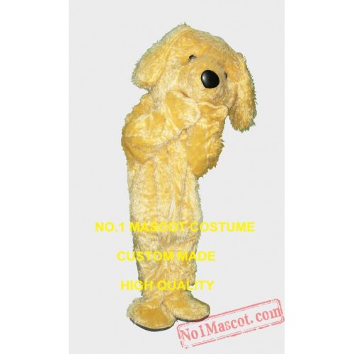 Wholesale Cute Yellow Puppy Doggy Mascot Costume
