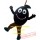 Advertising Anime Cosply Costumes Happy Black Olive Mascot Costume