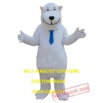 Big White Bear Mascot Costume