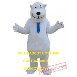 Big White Bear Mascot Costume