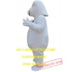 Big White Bear Mascot Costume