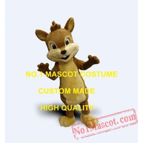 Custom Little Chipmunk Mascot Costume