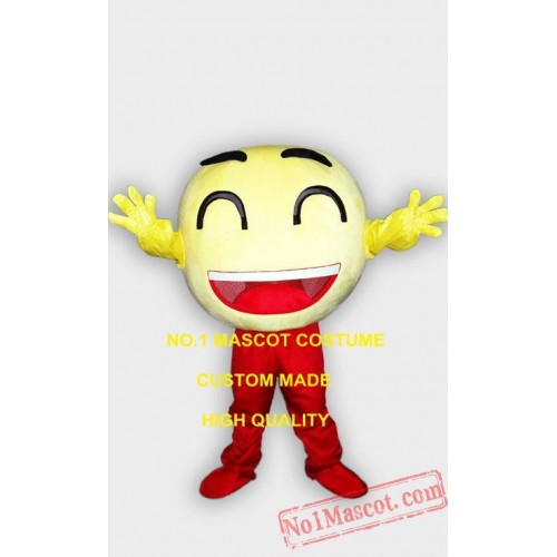 Factory Direct Wholesale Smile Happy Face Mascot Costume