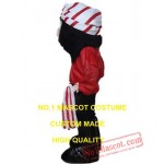 Red Pirate Mascot Costume