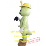 Yellow Insect Mascot Costume