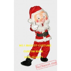 Factory Custom New Christmas Santa Claus Mascot Costume