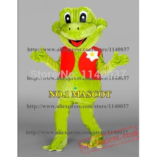 Girl Frog Mascot Costume