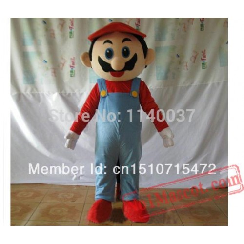 Super Boy Mascot Costume