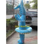 Blue Snake Mascot Costume