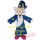 Classical Blue Coat Wizard Magician Mascot Costume