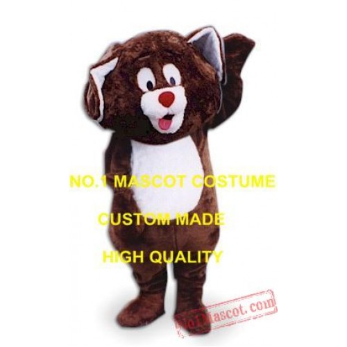 Cute Little Brown Puppy Dog Mascot Costume