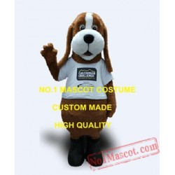 Anime Cosply Costumes Yellow Sporty Dog Mascot Costume