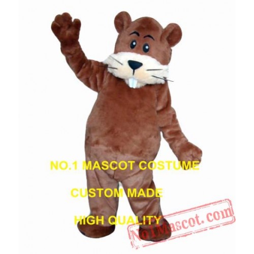 New Beaver Mascot Costume