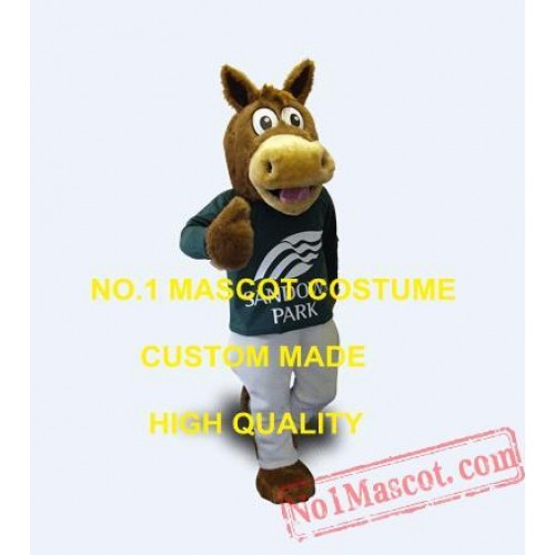 Professional Custom Racecourse Horse Mascot Costume