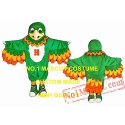 Green Parrot Mascot Costume