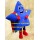 Superman Blue Star Mascot Costume