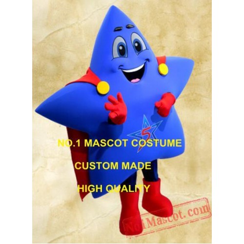 Superman Blue Star Mascot Costume