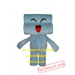 Blue Sofa Couch Mascot Costume