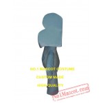 Blue Sofa Couch Mascot Costume