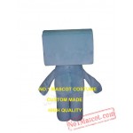 Blue Sofa Couch Mascot Costume