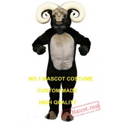 Black Ram Mascot Costume