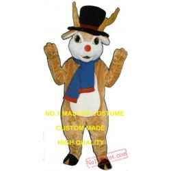 Christmas Mr. Rudoph Deer Mascot Costume