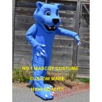 Blue Panther Mascot Costume