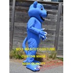 Blue Panther Mascot Costume