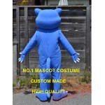 Blue Panther Mascot Costume