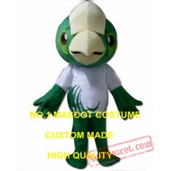 Green Parrot Bird Mascot Costume