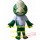 Green Parrot Bird Mascot Costume