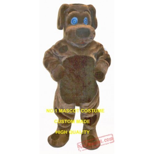 Chocolate Dog Mascot Costume